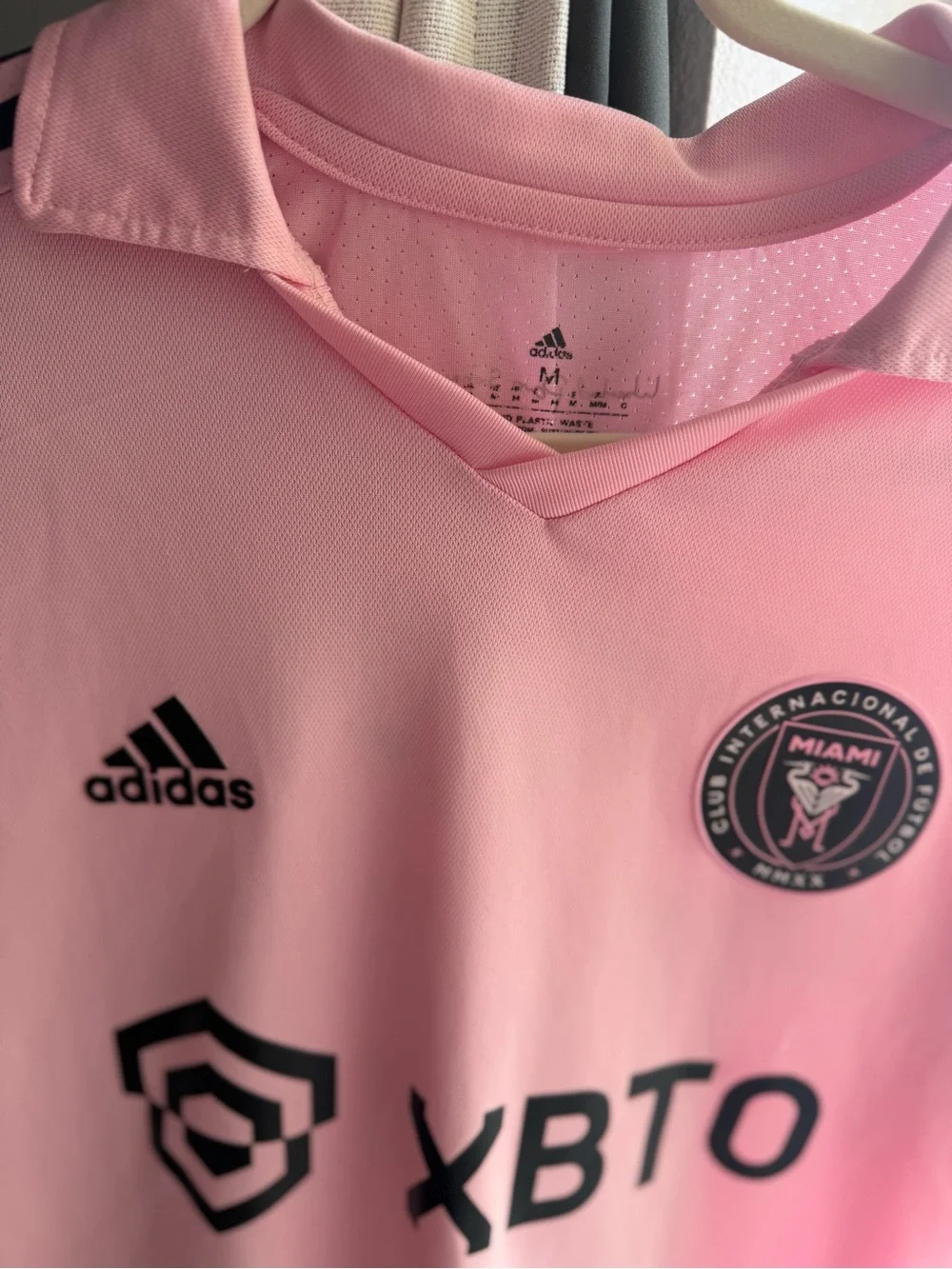 Adidas Inter Miami Unisex Pink Home Jersey 22/23